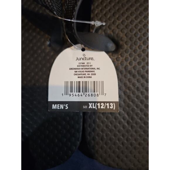 Juncture Men's Flip Flops Size 12/13 - New - Picture 4 of 4
